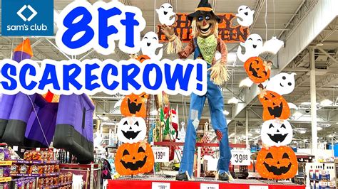 Sams Club Halloween 2022 8ft Scarecrow Youtube