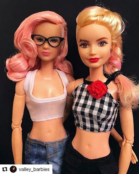 Repost Valleybarbies ・・・ Liu Liu Ling Doll And La Girl Fashionista Barbie Barbiecollector