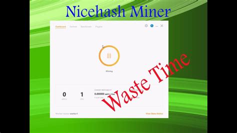 Nicehash Minerbeginners Guide To Mining Bitcoin How To Mine Using