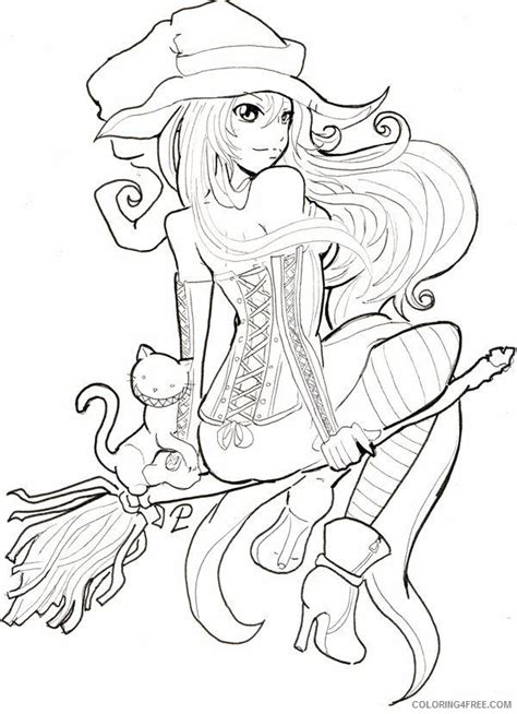 The Best Witch Coloring Pages For Adults Listen Here Printable Nature Coloring Pages For Adults