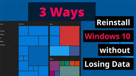 See full list on techspot.com How To Install Windows 10 Without Losing Data? 👉 Reinstall ...