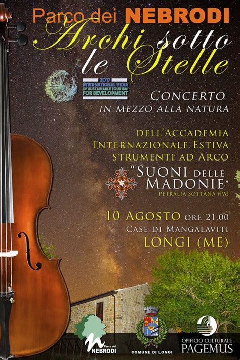 Parco Dei Nebrodi Concerto In Mezzo Alla Natura Nella Notte Di San Lorenzo