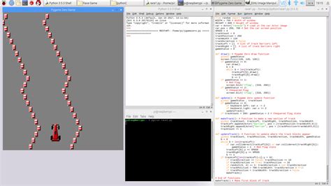 Coding Games With Pygame Zero Part One Racetrack Technovisual Education