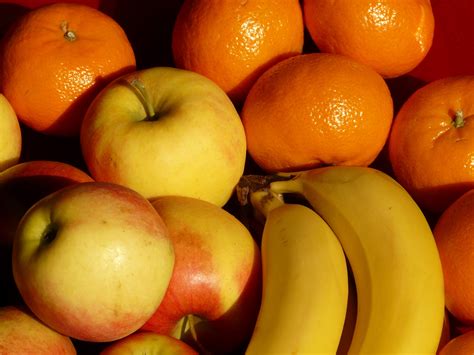 Apple Orange And Banana Fruit Free Image Peakpx