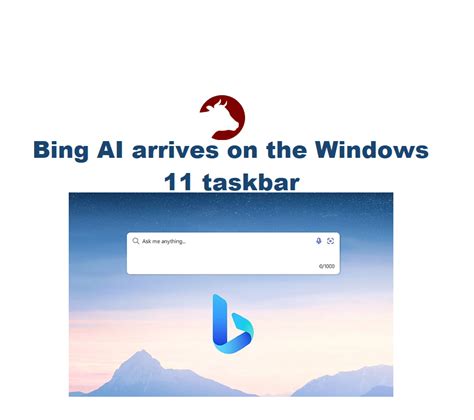 Bing Ai Arrives On The Windows 11 Taskbar