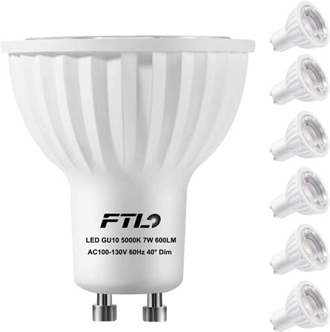 Mr16 Gu10 Led Light Bulb 120v 7 Watt Equal 50w Dimmable 520 Lumen
