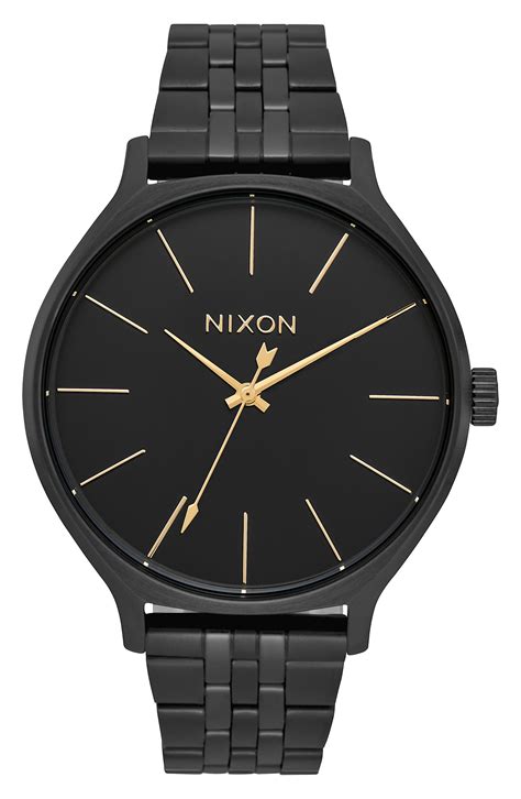 Nixon The Clique Bracelet Watch 38mm Nordstrom