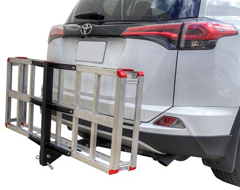 Hitch Mounted Aluminum Cargo Carrier Hcc502a Macpower Group Inc