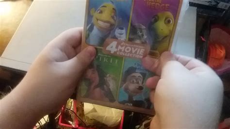 Dreamworks 4 Movie Collection Dvd Unboxing Youtube