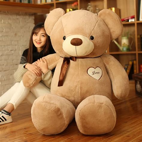 3kinds Of Sizesstuffed Toy Ribbon Teddy Bear Doll Hugs Bear Doll