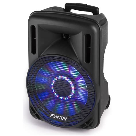 Fenton Ft12led Active 12 Portable Bluetooth Battery Pa Speaker Uhf