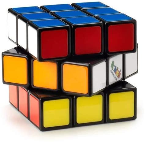 Hasbro Gaming Rubiks 3x3 Cube Puzzle Game Classic Colors