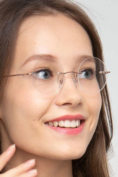 Altus Rimless Eyeglasses With Finesse Eyebuydirect In 2020 Designer Eyewear Frames