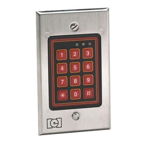 232w Iei Indooroutdoor Flush Mount Weather Resistant Keypad Lock