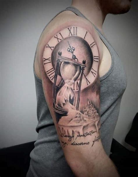 Hourglass Tattoos For Men Ideas And Inspiration For Guys