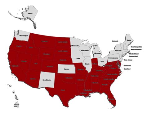 Marriage Equality In The United States A Visual Comparison Of State