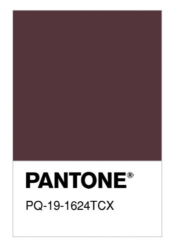 Colore Pantone® Pq 19 1624tcx Sassafras Numerosamenteit