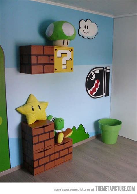 Mario Room For Kidscute Play Room Would Be Pretty Easy To Do