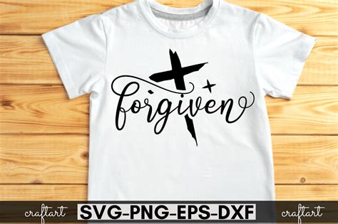 Forgiven Svg Forgiven Graphic By Craftart · Creative Fabrica