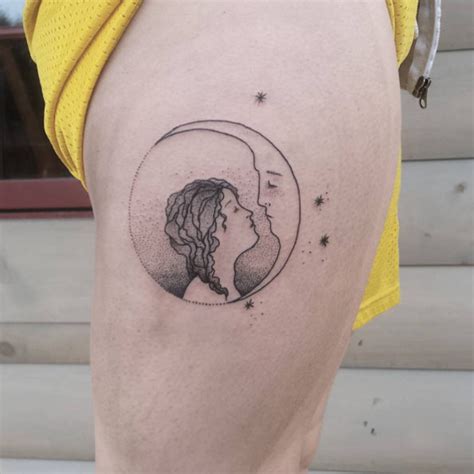 48 Magnificent Moon Tattoo Designs And Ideas Tattooblend