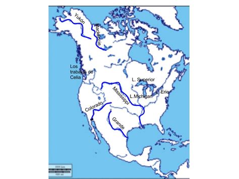 resultado de imagen de mapa fisico de america del norte rios y lagos images