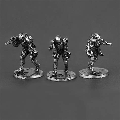 Cyberpunk Figurines Game Character Model Board Game Pieces Etsy