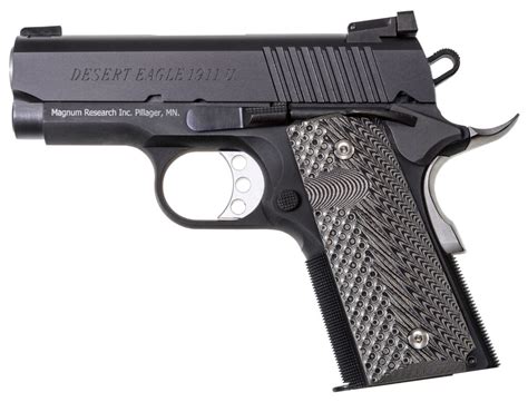 Magnum Research Desert Eagle 1911 Undercover 45 Acp Blackgray With