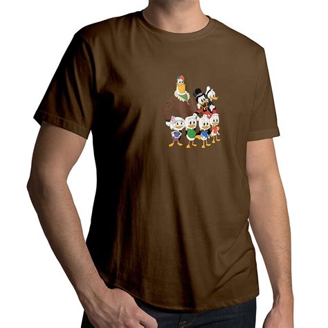 Mensunisex Tee T Shirt Print Cute Huey Dewey Louie Scrooge Mcduck