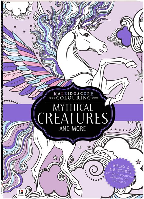 Kaleidoscope Colouring Mythical Creatures And More Books Adult