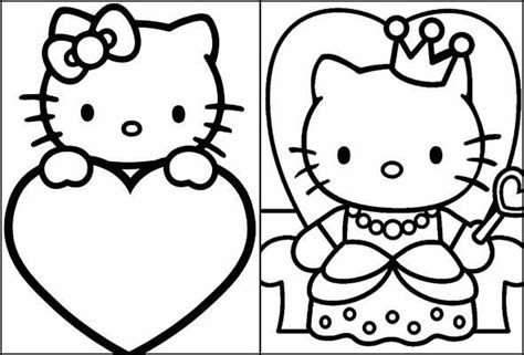 Hello Kitty Para Colorir E Imprimir Muito Fácil Aprender A Desenhar