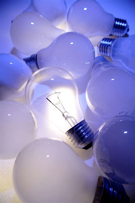 They emit lots of red light, but very little blue light. About Light-Bulbs.us