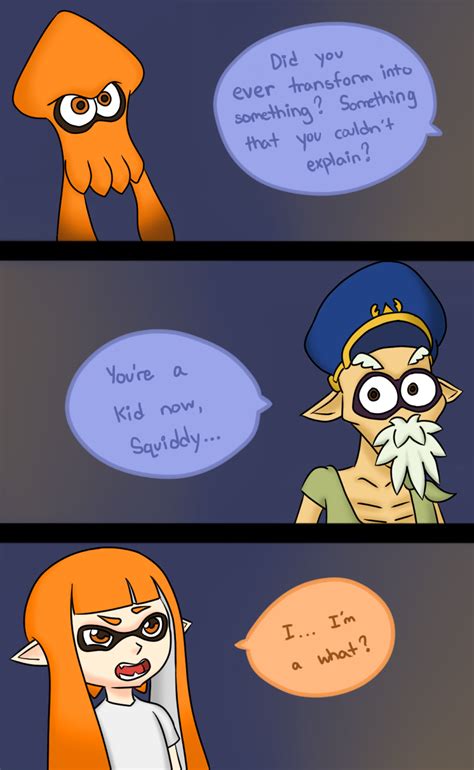 But Im Just Squiddy Splatoon Squid Kid Commercial Know Your Meme