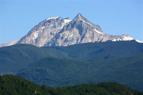 Mount Garibaldi From The Overpass Near The Stawamus Chief Flickr