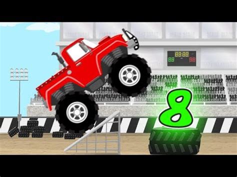The monster truck song courtesy of blippi see more ». Monster Truck Numbers - Learn to Count Numbers and Monster ...