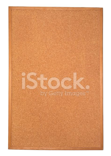 Isolated Vertical Cork Notice Board Stock Photo Royalty Free Freeimages