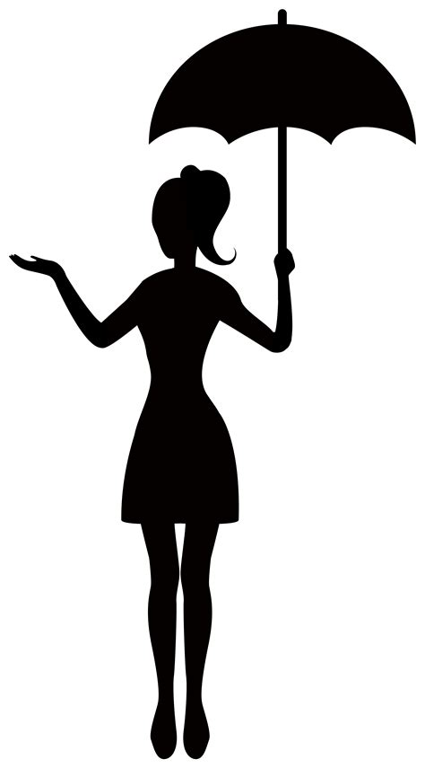 Girl With Umbrella Clipart Free Download On Clipartmag