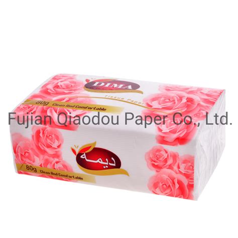 Wholesale Custom Brand Thick And Soft Qiaodou Facial Paper Tissue China Tissue And Facial