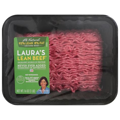 Save On Laura S Lean Ground Beef Lean Fat Order Online Delivery