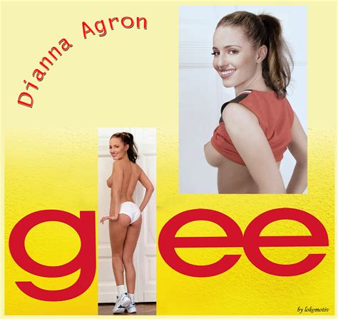 Post Dianna Agron Glee Quinn Fabray Fakes Lokomotiv