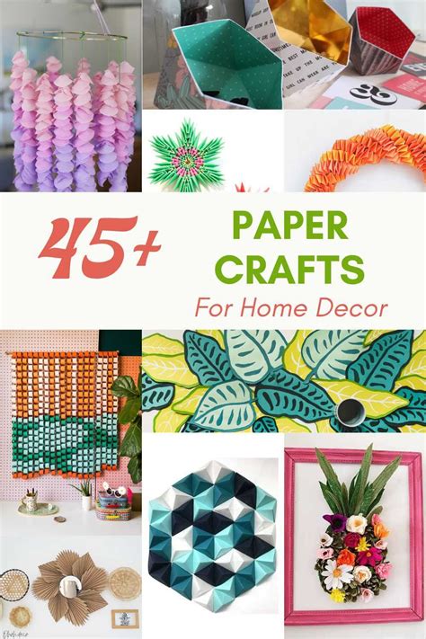 45 Charming Paper Crafts For Home Decor To Brighten Your Space Artofit