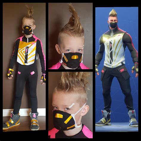 My Sons First Cosplay Drift From Fortnite Of Course Halloween 2018