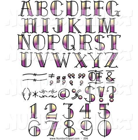 9 Unique Fonts For Numbers Images Cool Number Fonts Free Vintage