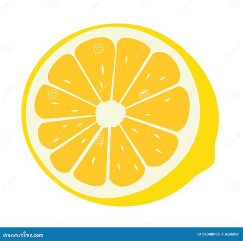 Citron Vektor Illustrationer Illustration Av Dricka 29348895