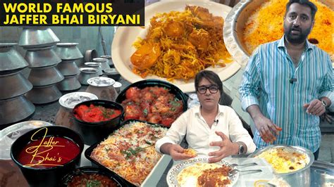 Jaffer Bhai Delhi Darbar Biryani Mumbai Worlds Best Biryani Making Jaffer Bhai Biryani