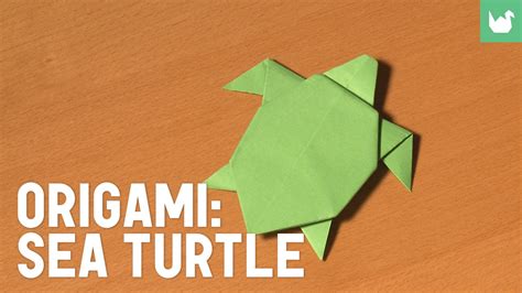 How To Make An Origami Loggerhead Sea Turtle