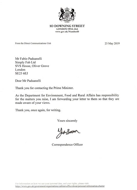 Prime Minister Acknowledgement Letter Sky Lanterns Bill Welcome To Our New Blog Night Sky