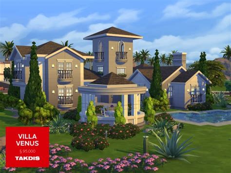 The Sims Resource Villa Venus By Takdis • Sims 4 Downloads