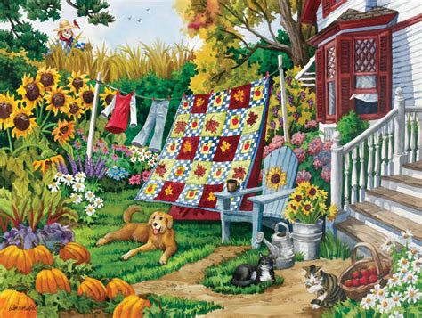 Smart, easy and fun crossword puzzles to get your day started with a smile. Country Autumn Jigsaw Puzzle | PuzzleWarehouse.com