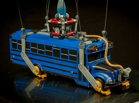 Battle royale that transports players to the island at the beginning of every game. All aboard this 3D print of Fortnite's Battle Bus - htxt ...