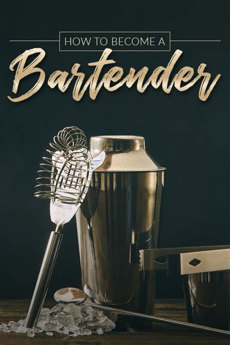 How To Become A Bartender With No Experience